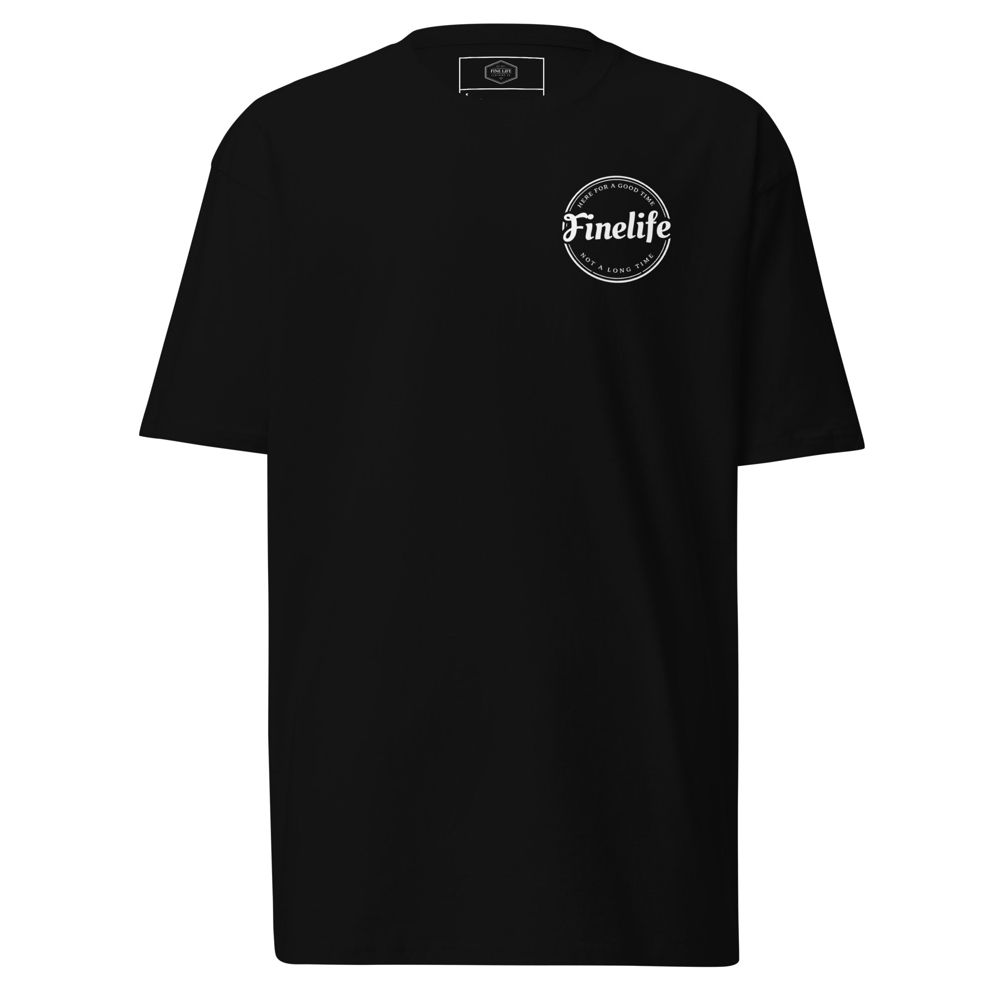 Good Time men’s t-shirt front view
Finelife men’s graphic lifestyle tee
Men’s rugged outdoor t-shirt
Casual everyday lifestyle shirt