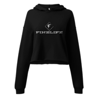 RETRO LADIES CROP HOODIE