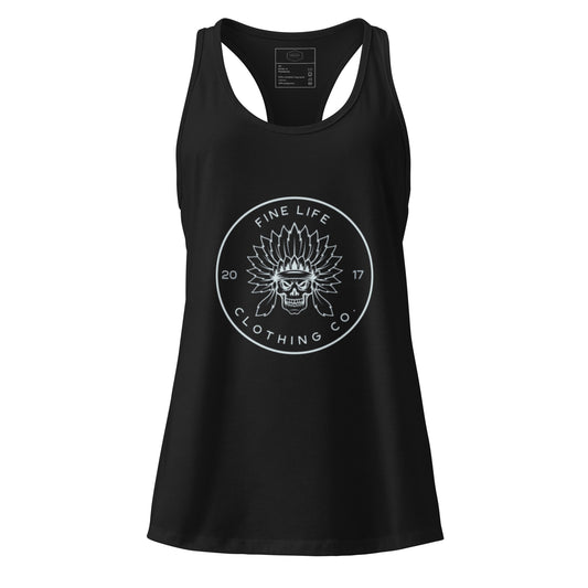 Aztec ladies tank top front view
Finelife women’s western graphic tank
Women’s rugged outdoor lifestyle tank
Casual western summer tank top
