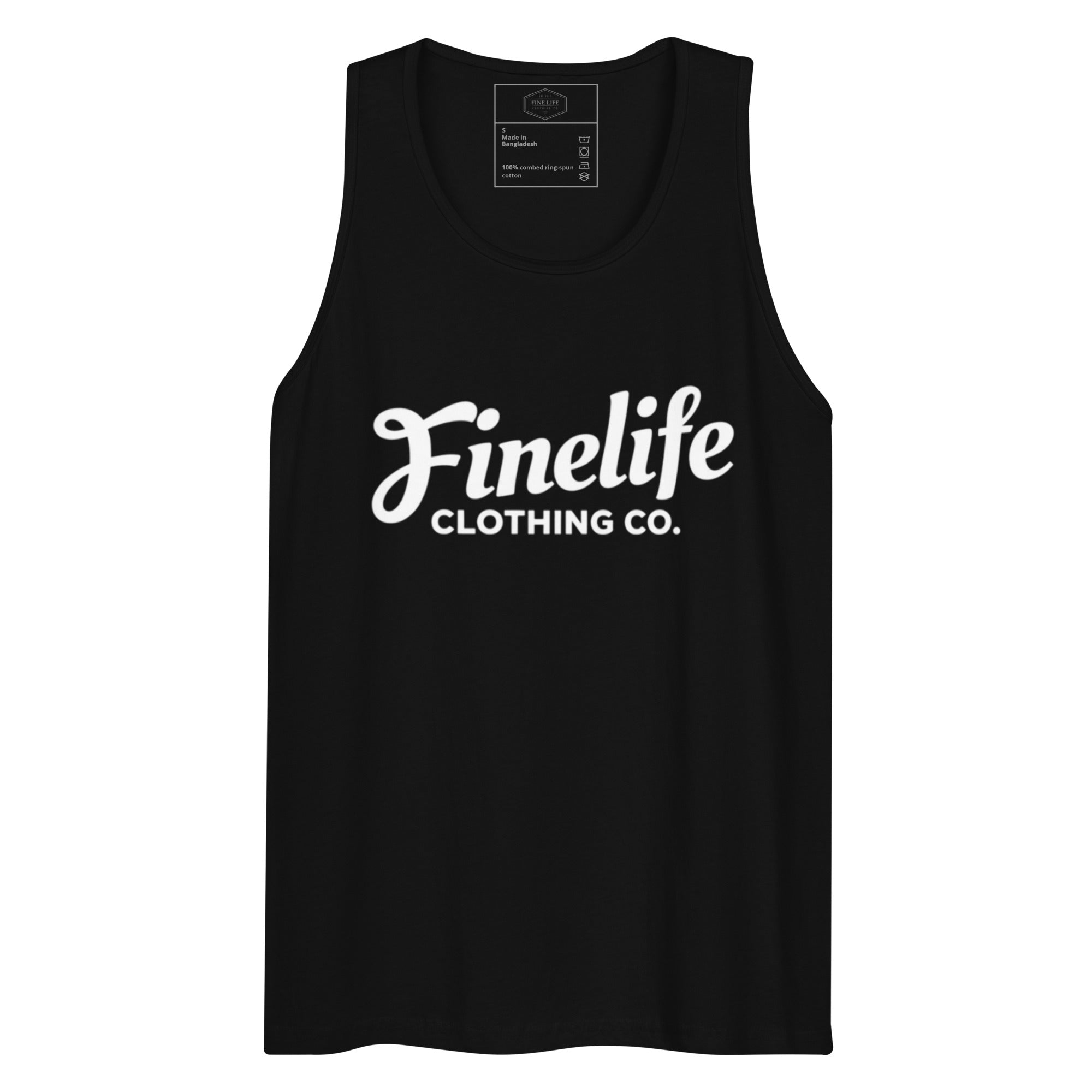Finelife men’s tank top front view
Men’s graphic lifestyle tank
Finelife outdoor apparel tank top
Casual rugged men’s summer tank