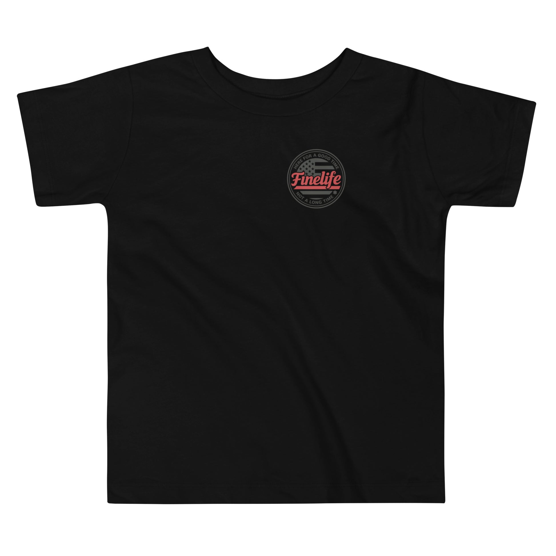 First Responders Lives Matter toddler t-shirt front view
Finelife patriotic toddler graphic tee
Supporting our first responders toddler shirt
Kids patriotic outdoor apparel