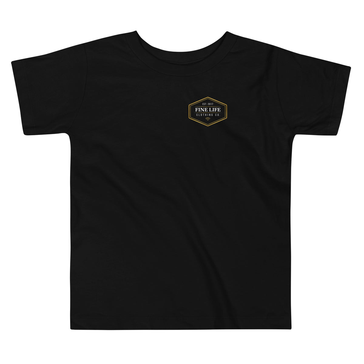 Gold Diamond toddler t-shirt front view
Finelife toddler graphic lifestyle tee
Kids rugged outdoor shirt
Toddler everyday adventure t-shirt