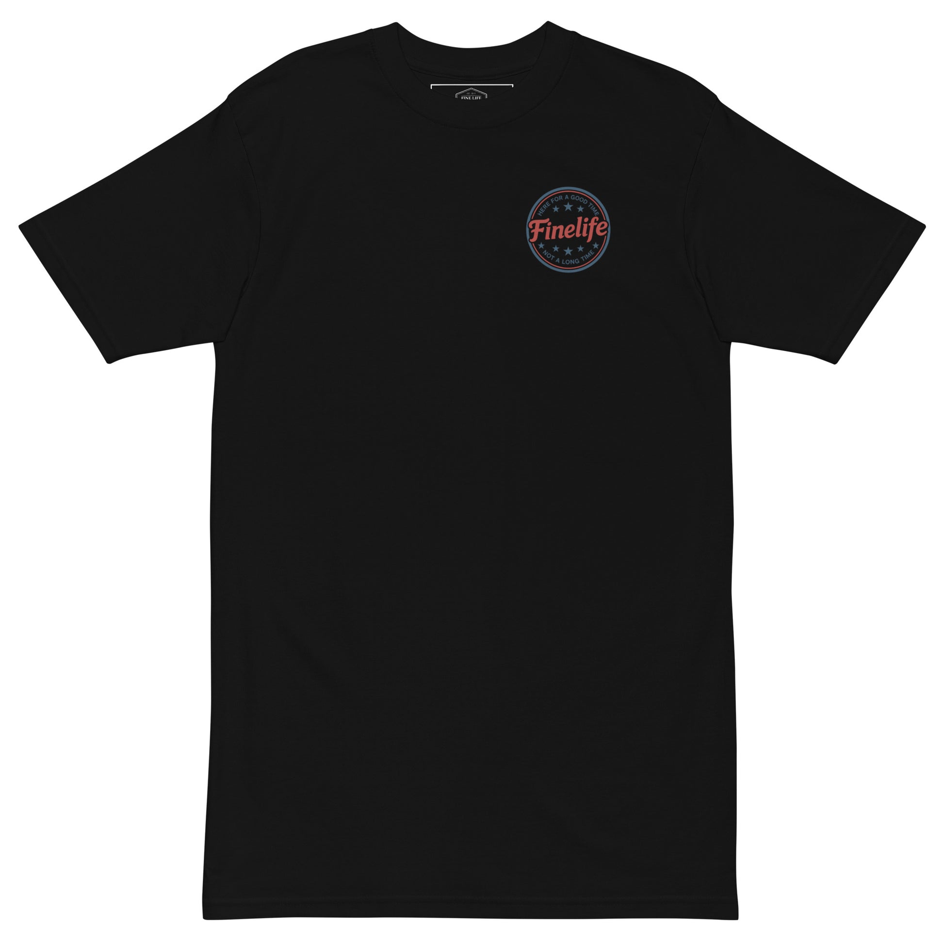 Independence Day men’s t-shirt front view
Finelife patriotic graphic tee
Men’s American lifestyle t-shirt
Rugged patriotic everyday shirt
