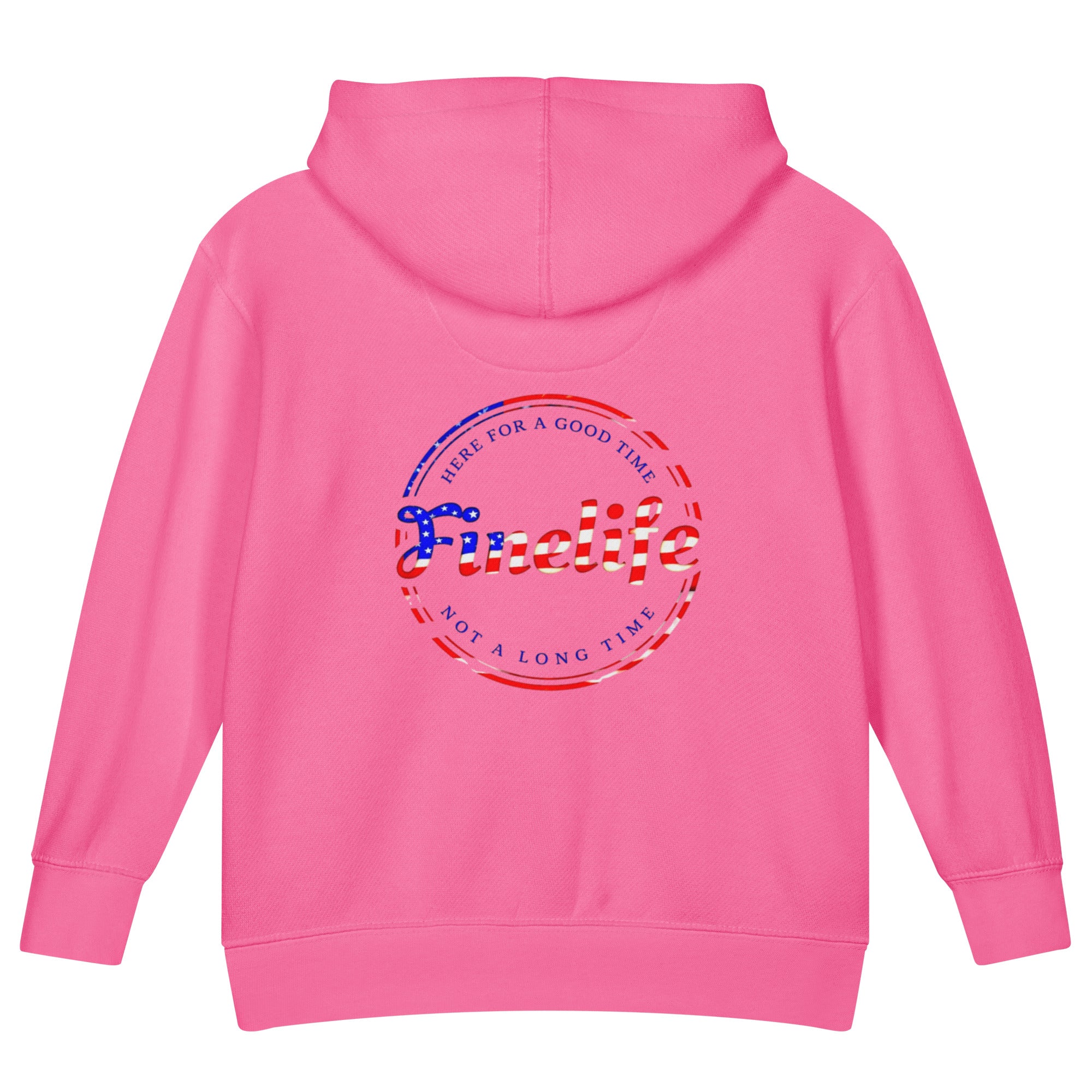 Patriot Good Time toddler hoodie front view
Finelife patriotic toddler graphic hoodie
Kids outdoor lifestyle hoodie
Cozy toddler everyday sweatshir