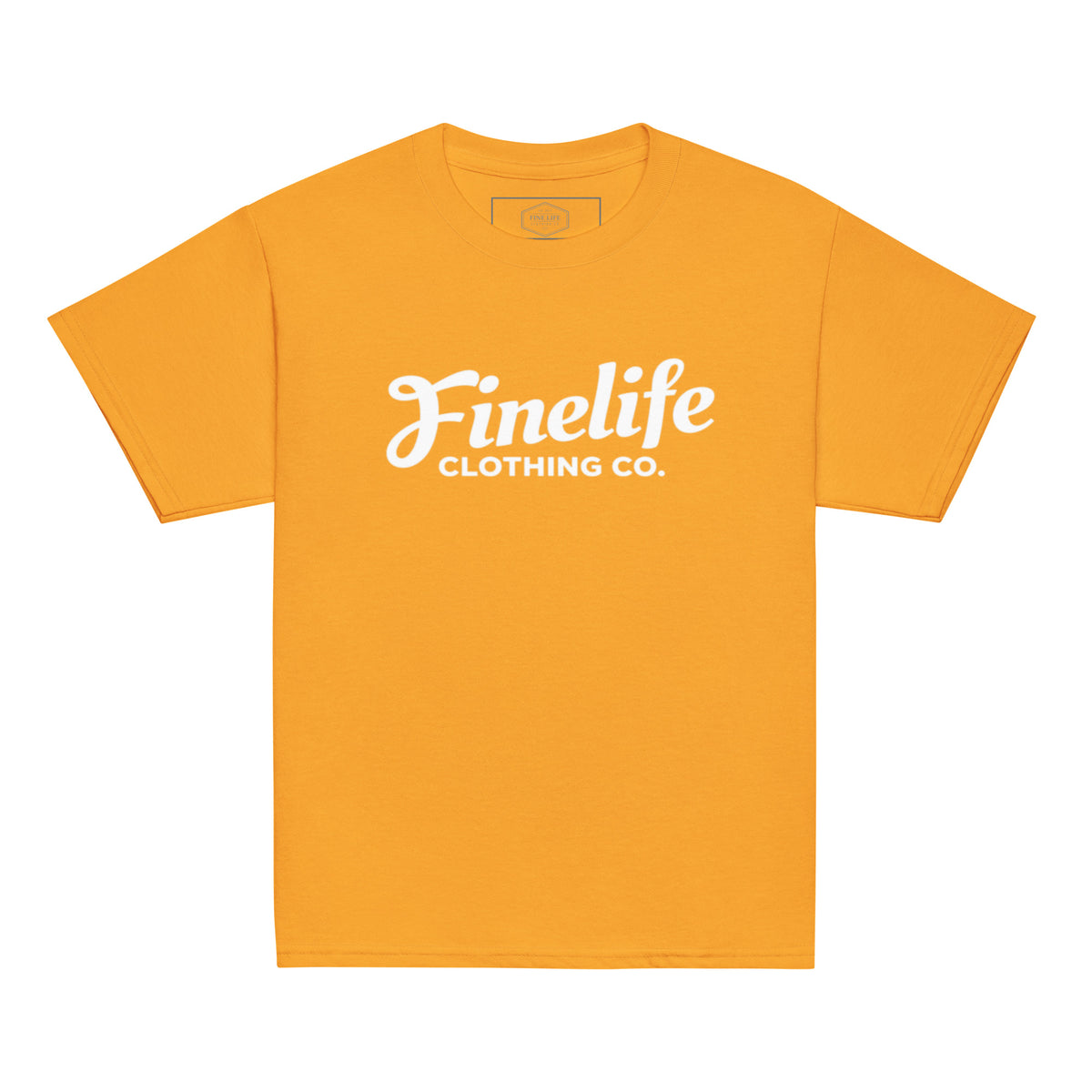 Finelife youth t-shirt front view
Kids graphic lifestyle tee
Youth outdoor apparel t-shirt
Casual Finelife kids shirt