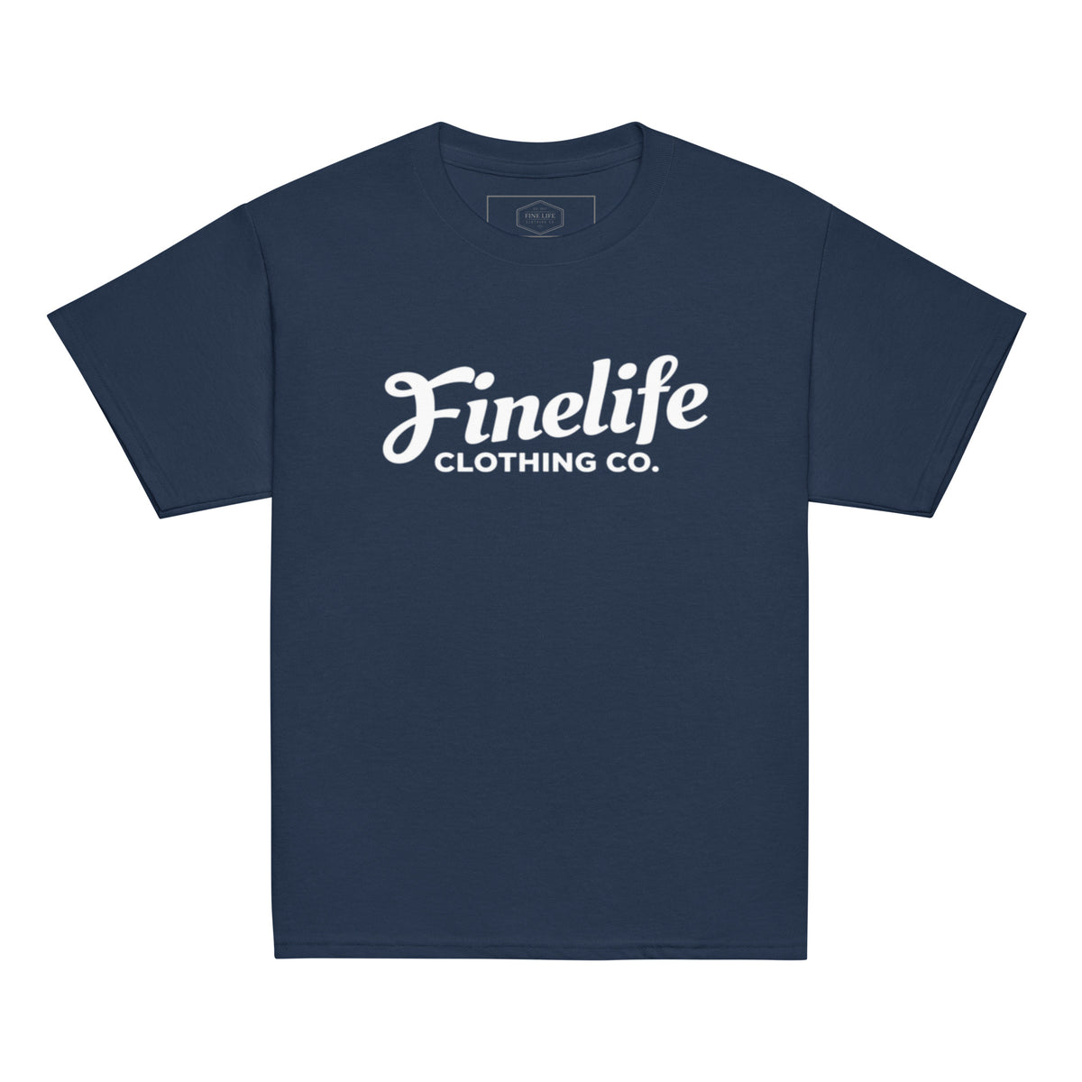 Finelife youth t-shirt front view
Kids graphic lifestyle tee
Youth outdoor apparel t-shirt
Casual Finelife kids shirt
